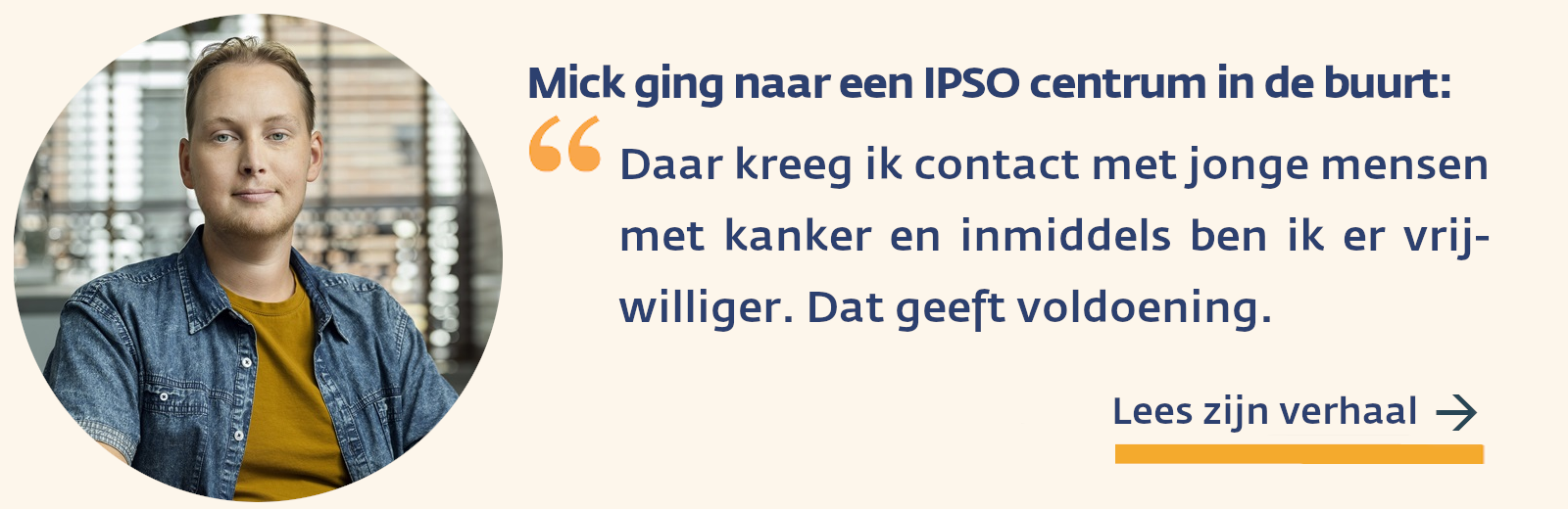 link naar ervaringsverhaal van mick