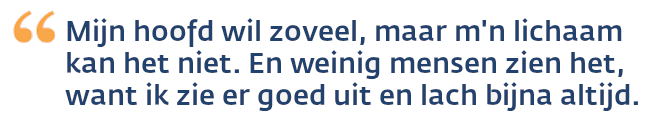 Tip bij chronische vermoeidheid na kanker: luister naar je lichaam