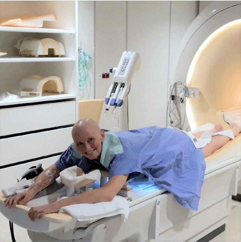 Klaar voor de MRI